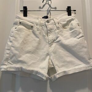 J. Crew White Denim/Jean Shorts - Size 24